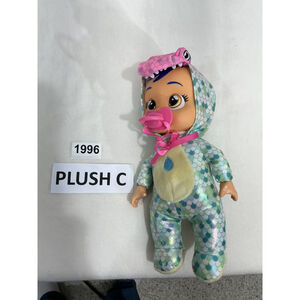 Cry Babies Tiny Cuddles Dinos Mia 10" Doll Cries Real Tears New